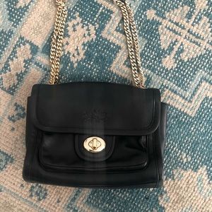 Coach leather bag crossbody or shoulder black